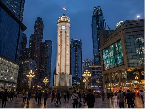 Jiefangbei in Chongqing