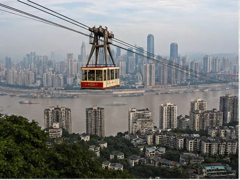 Yangtze Cableway in Chongqing