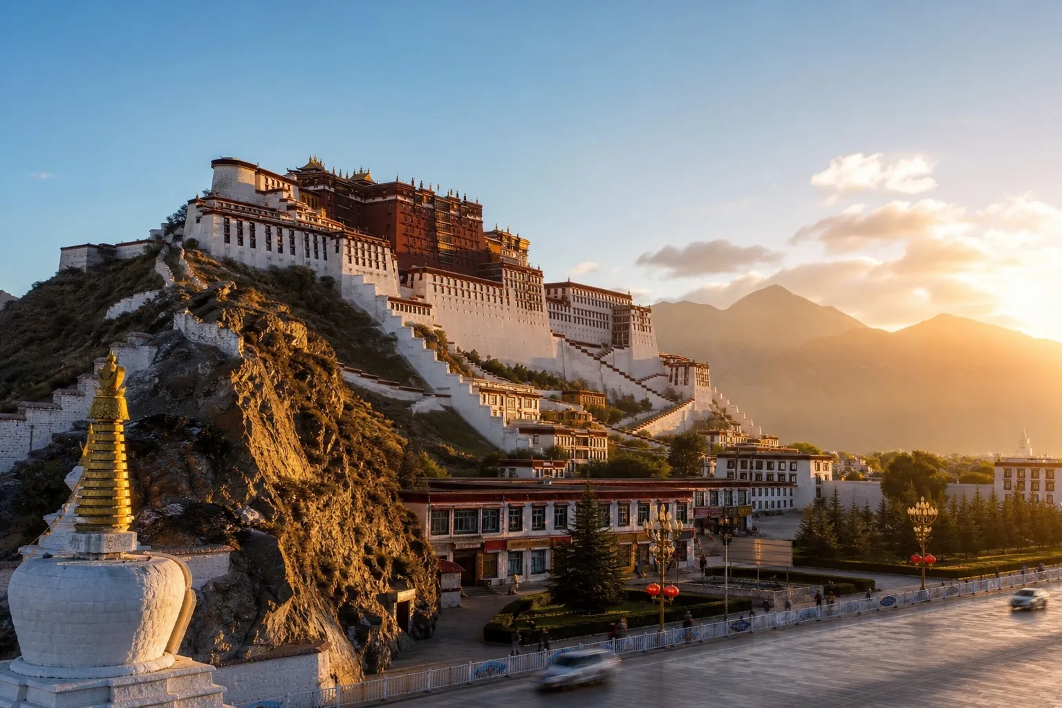 Potala Palace in Lhasa
