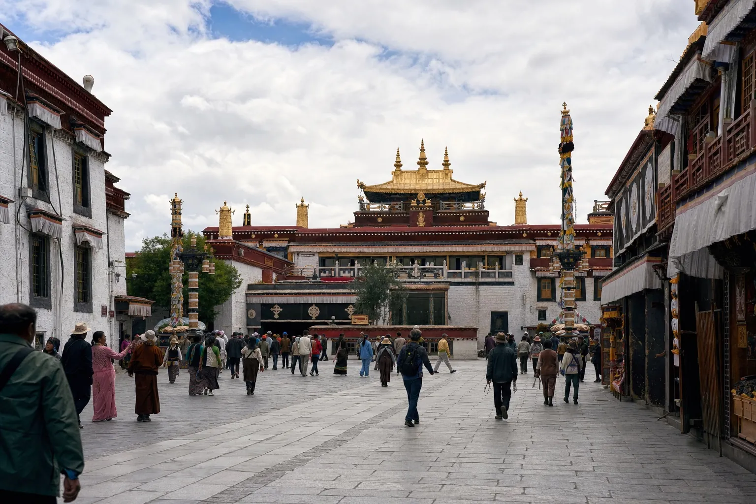 Jokhang Temple in Tibet