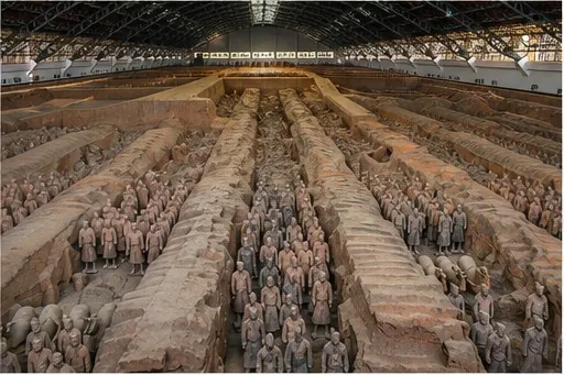 Terracotta Army near Xi'an
