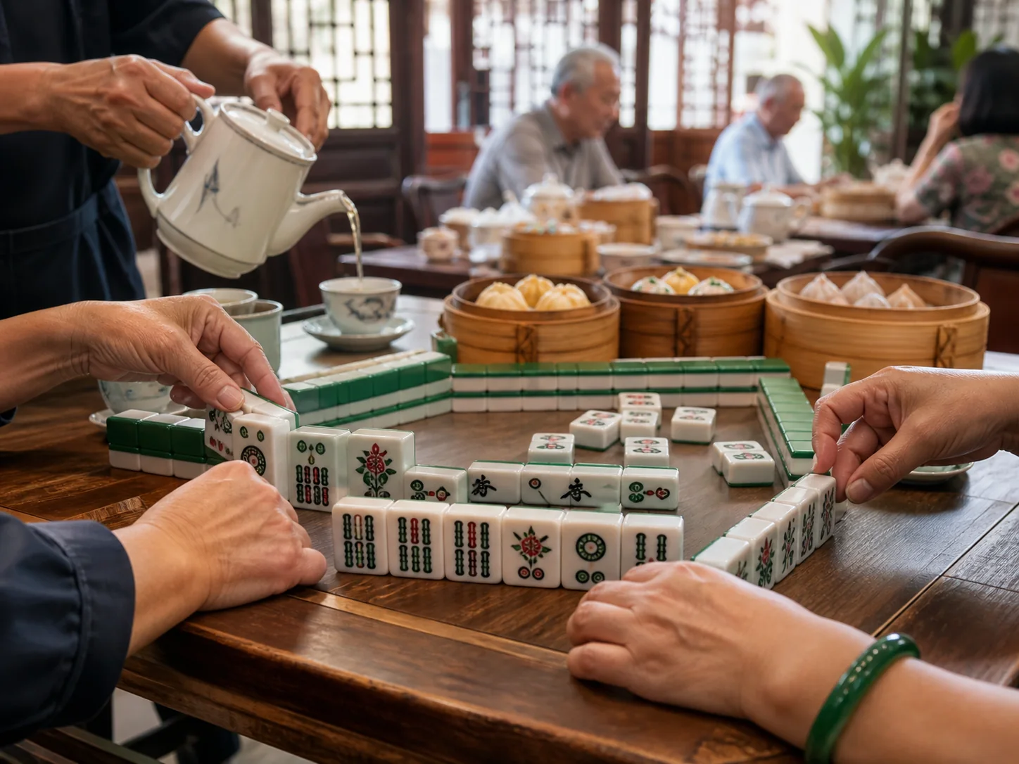Mahjong experience in Guangzhou