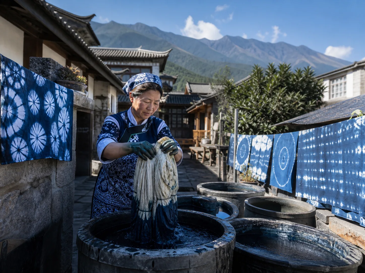 Tie-Dye experience in Dali